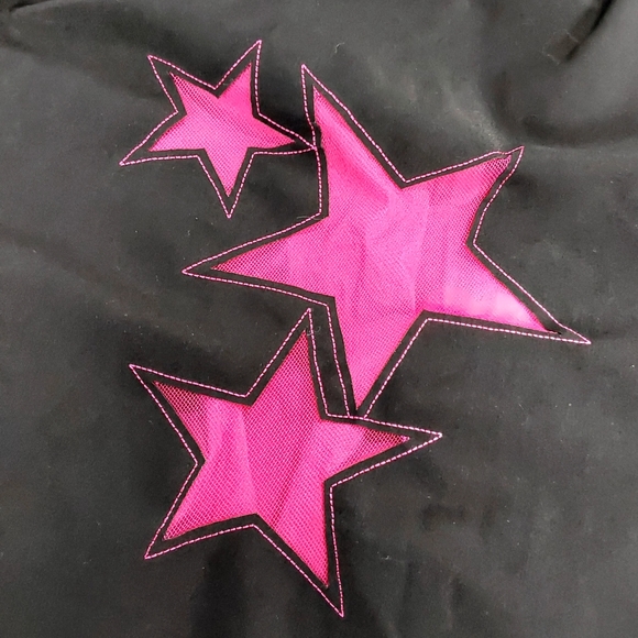 COPY - Torrid Vintage 90's Black and Pink Star Dress - Picture 5 of 11